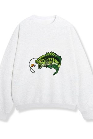 Animal Fish Hooks Sweatshirt