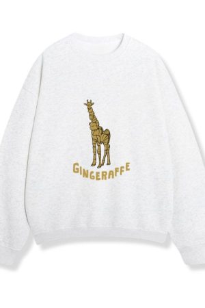 Animal Food GINGER _Gingeraffer_ Giraffe Sweatshirt