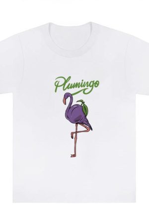 Animal Food Plum Fruit _Plumingo_ Flamingo_2 T-Shirts