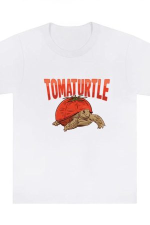 Animal Food Tomato Vegetable _Tomaturtle_ Turtle T-Shirts